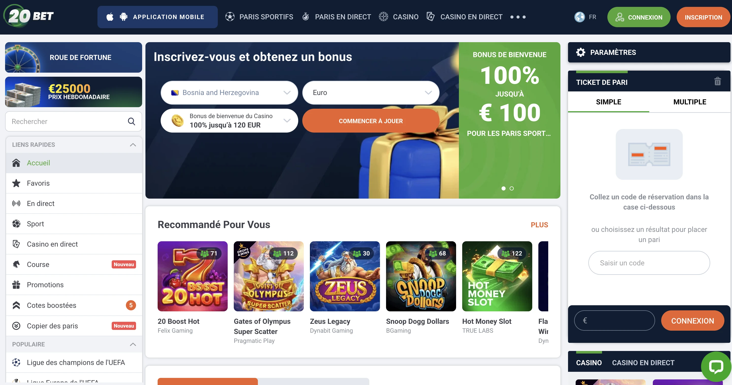 20Bet Casino